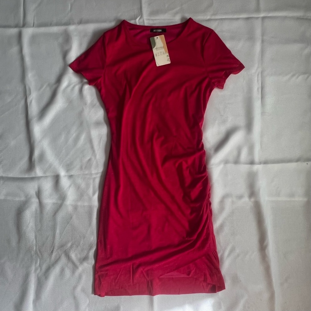BTFBM Rose Red Dress Size Small NWT